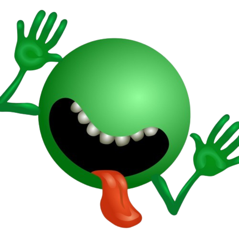 Green alien